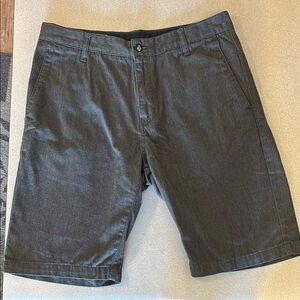 Volcom Gray Chino Shorts Casual Style